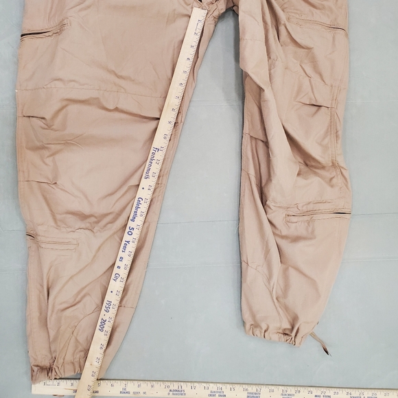 Combat coveralls men's large regular tan vehicle crewmen's class 2 flight suit - Picture 7 of 15